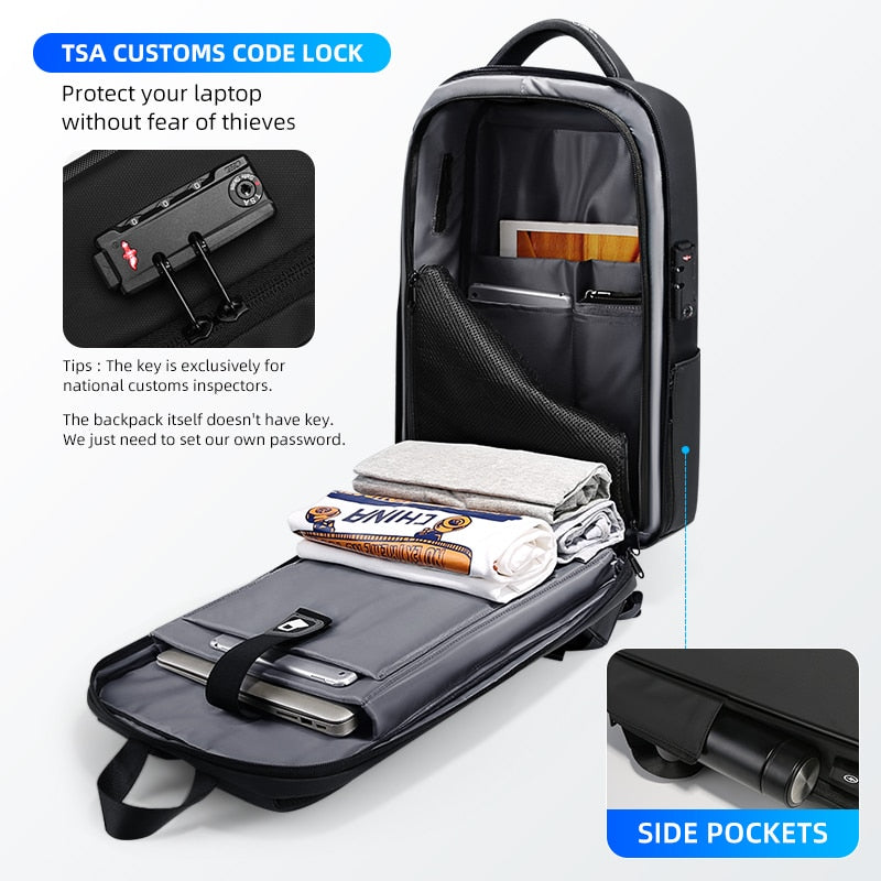 Anti-Theft Waterproof Men's Travel Bag/Backpack