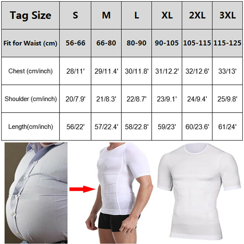 Classic Men's Body SlimmingT-Shirt
