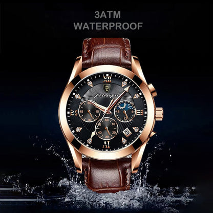 Men's Waterproof Luxury Quartz Wristwatch