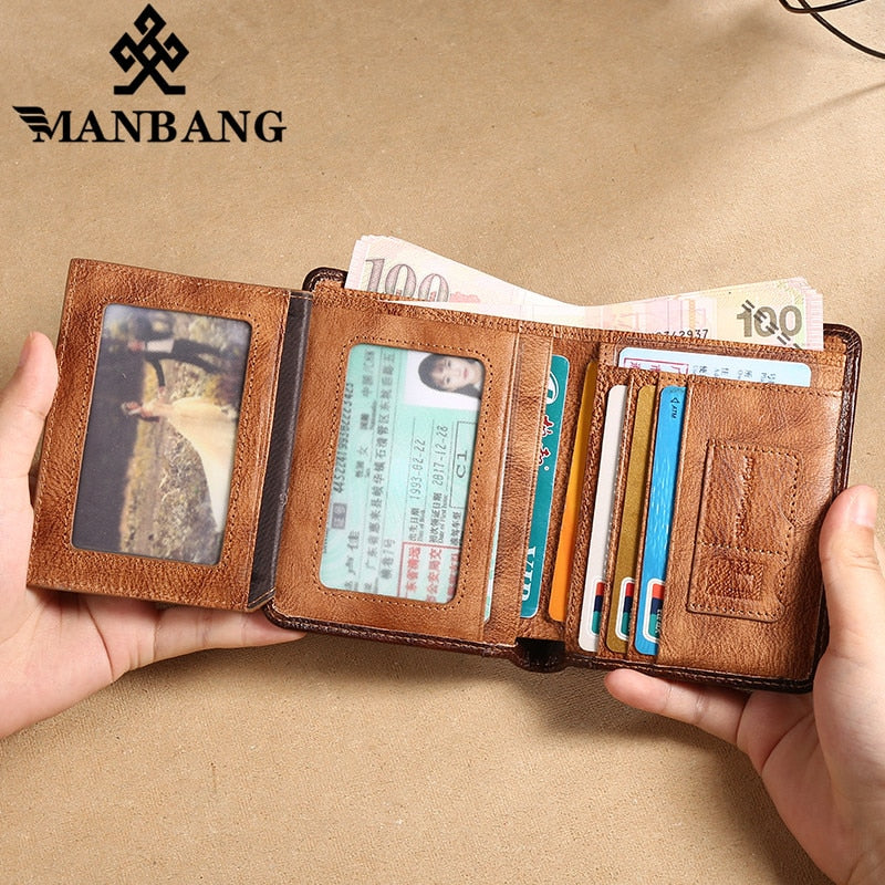 Men's Genuine Leather Wallet