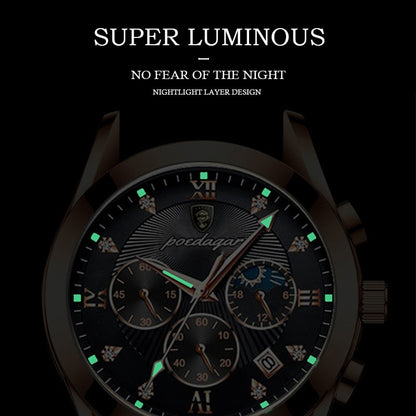 Men's Waterproof Luxury Quartz Wristwatch