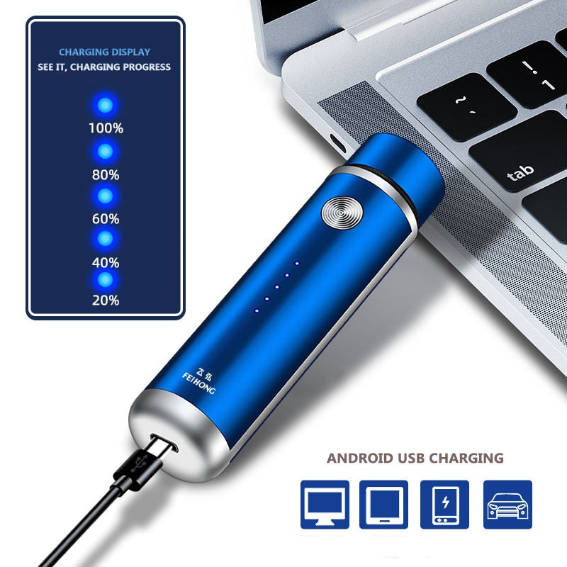 Men's Mini Electric Portable Facial Razor