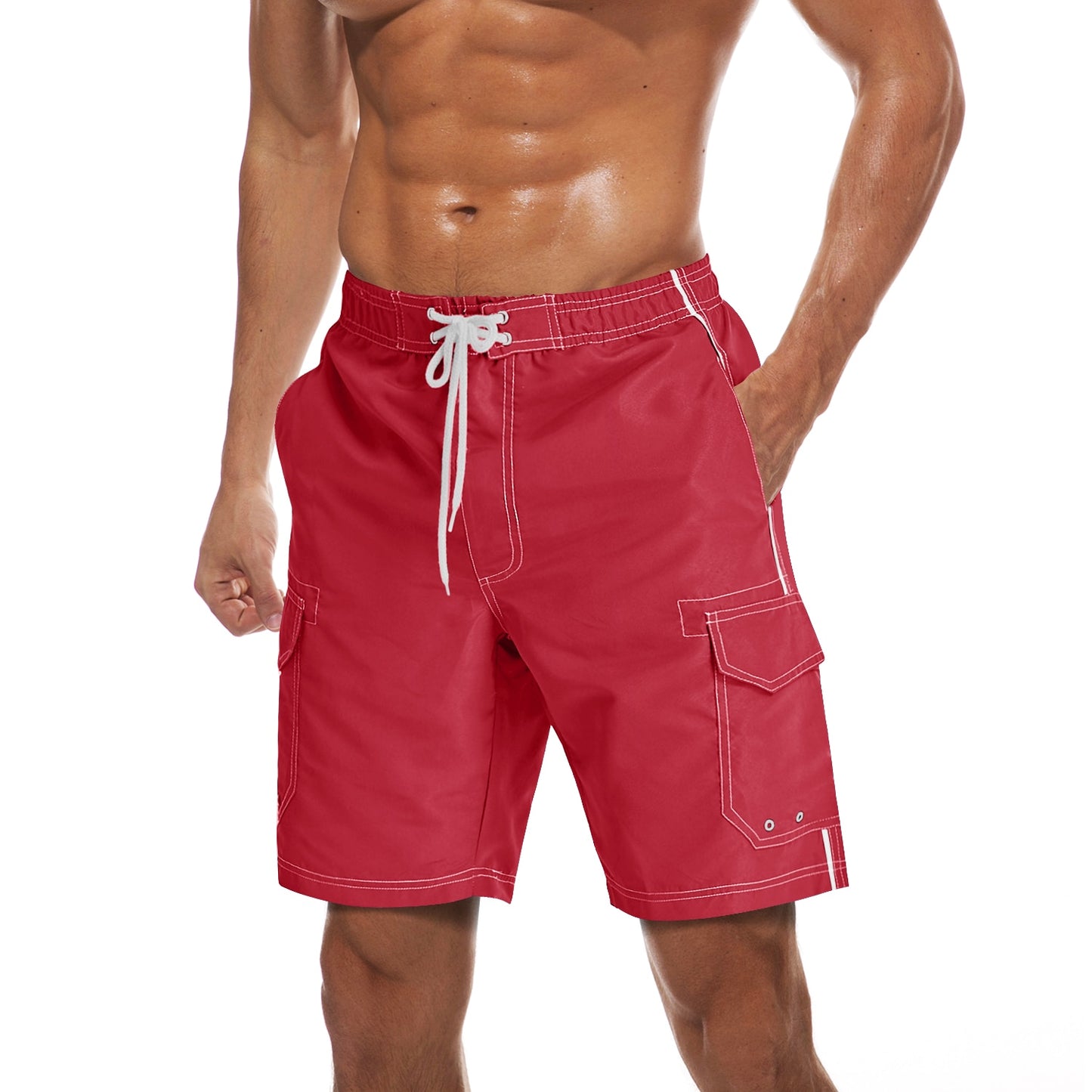 Men's Quick-Drying Swimwear Cargo Shorts