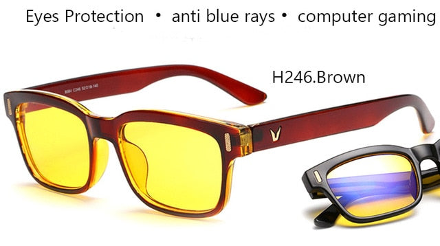 Blue Light & UV Blocking Computer Glasses