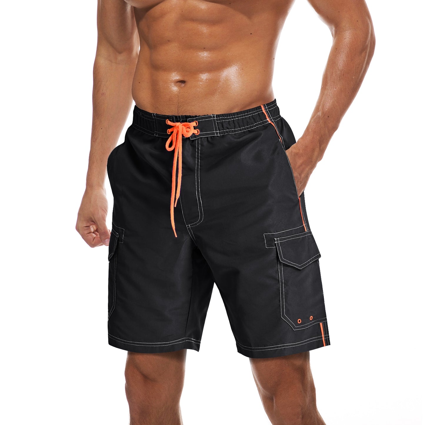 Men's Quick-Drying Swimwear Cargo Shorts