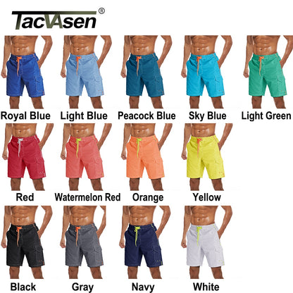 Men's Quick-Drying Swimwear Cargo Shorts