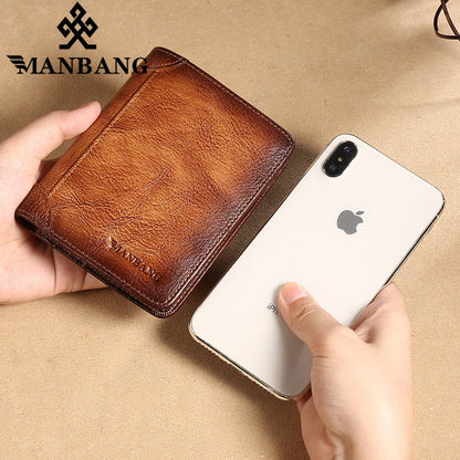 Men's Genuine Leather Wallet