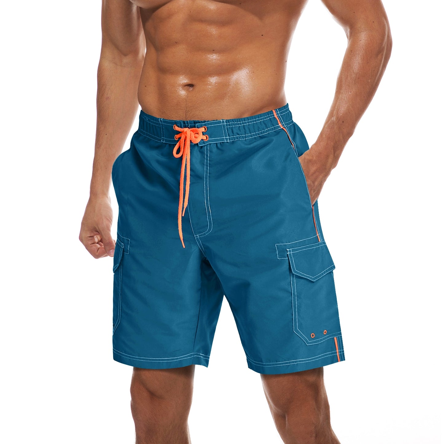 Men's Quick-Drying Swimwear Cargo Shorts