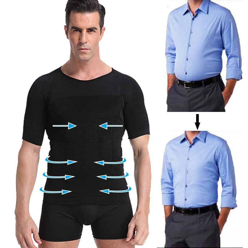 Classic Men's Body SlimmingT-Shirt