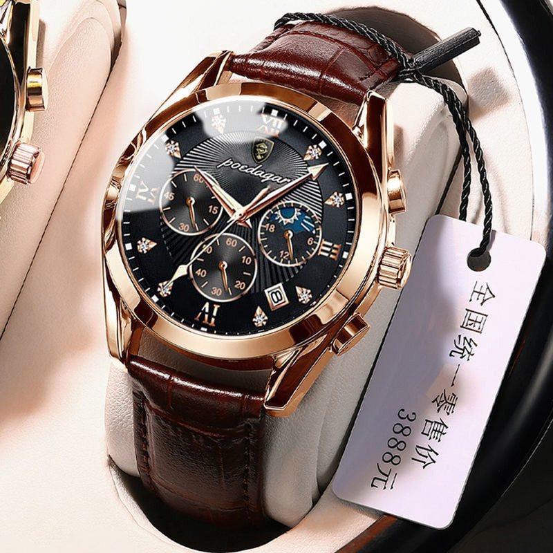 Men's Waterproof Luxury Quartz Wristwatch