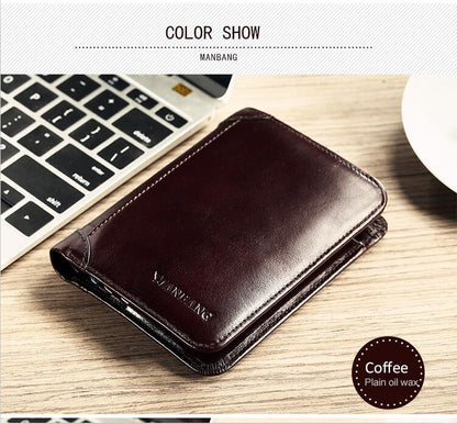 Men's Genuine Leather Wallet