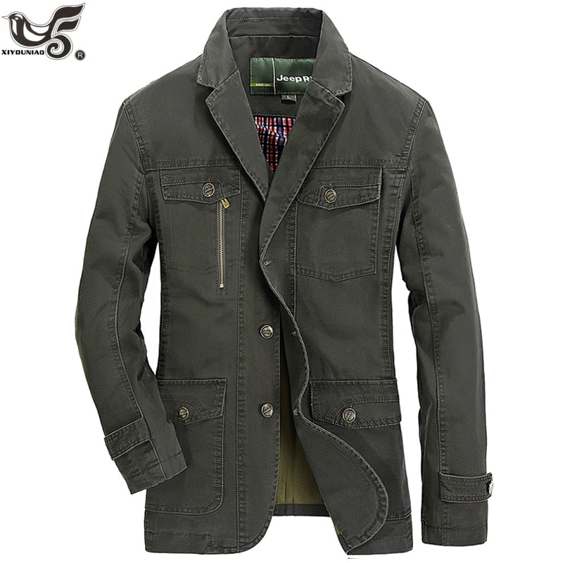 Men's Casual Cotton Jacket