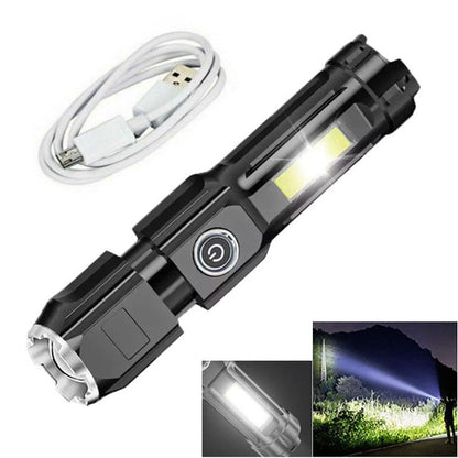 Rechargeable  Led Luminous Flashlight