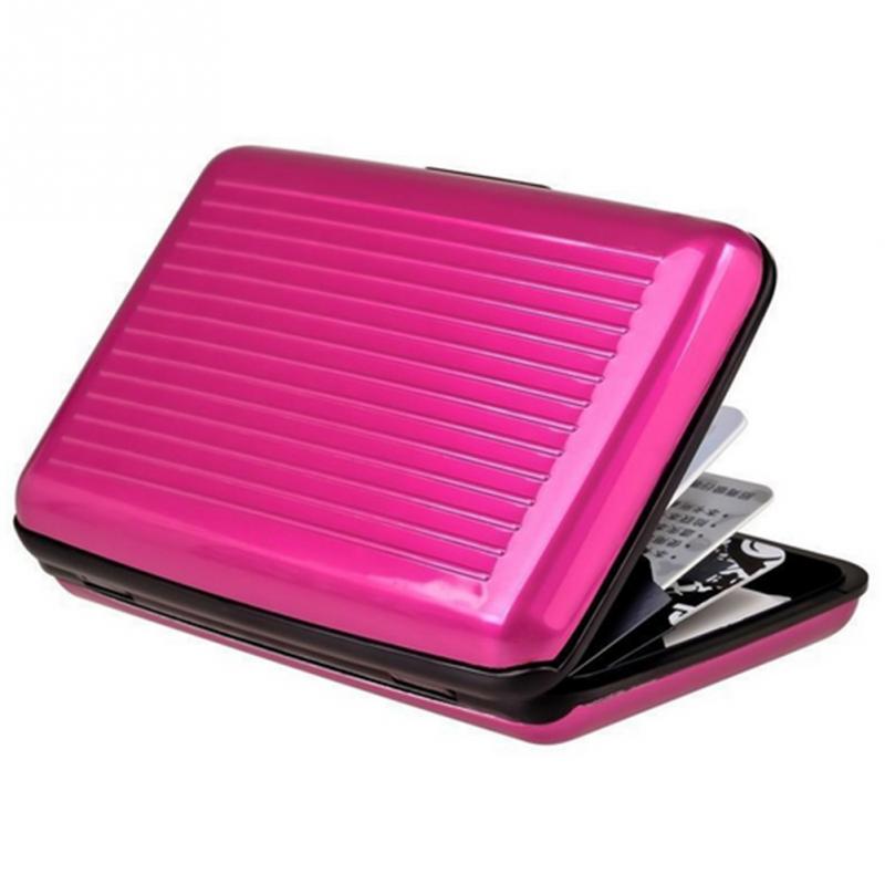 Aluminum Anti-RFID protection Credit Card and ID Holder