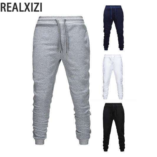 Men's Breathable Fleece Sweat Pants