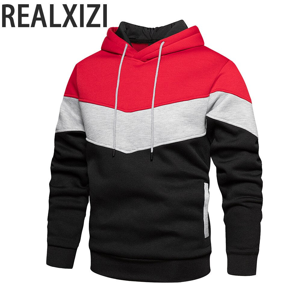 Men's Loose Fit Fleece Hoodie