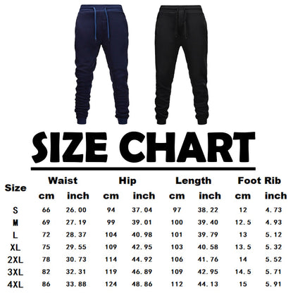 Men's Breathable Fleece Sweat Pants