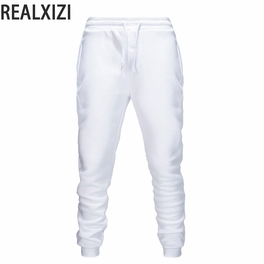 Men's Breathable Fleece Sweat Pants