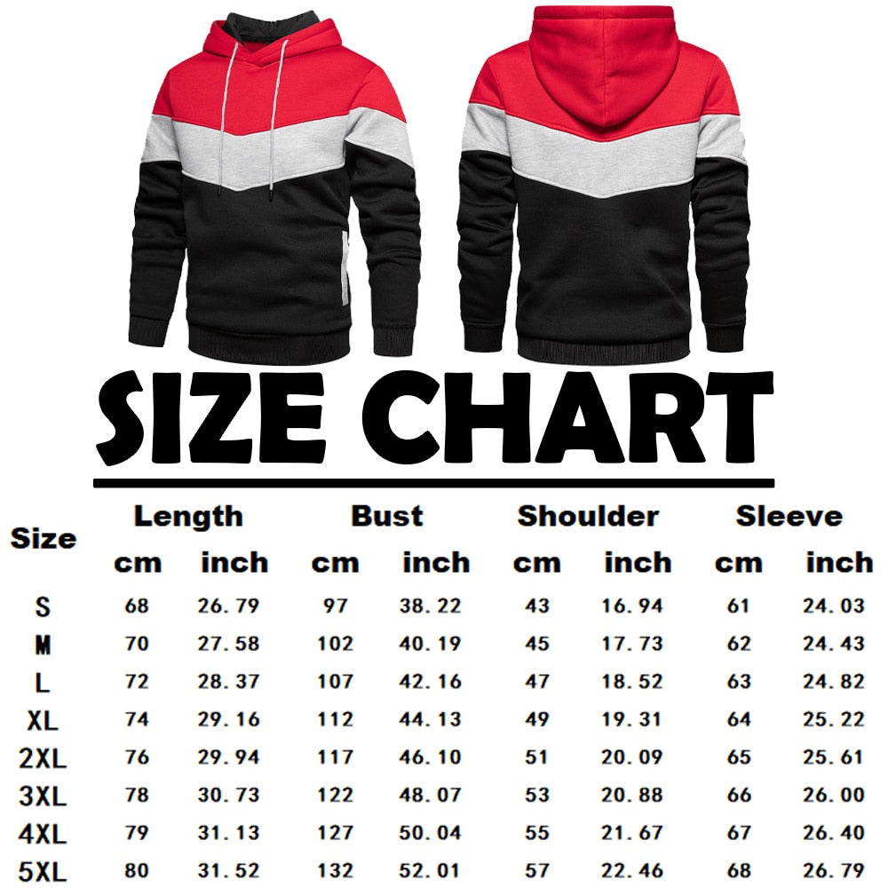 Men's Loose Fit Fleece Hoodie