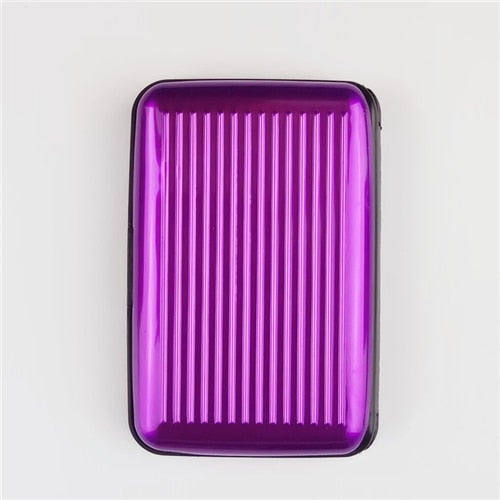 Aluminum Anti-RFID protection Credit Card and ID Holder