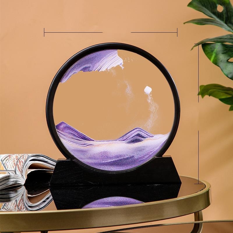 12 Inch Sand Scape Flowing Sand Art