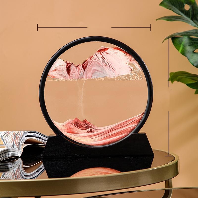 12 Inch Sand Scape Flowing Sand Art