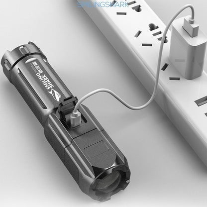 Rechargeable  Led Luminous Flashlight