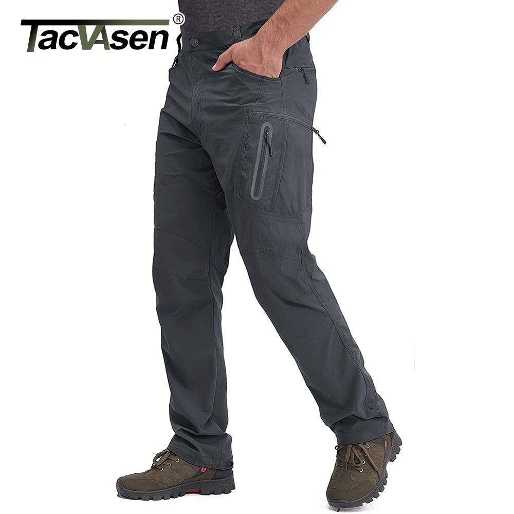 Mens Lightweight Trousers ~Tactical Fishing /Outdoor Hiking Pants