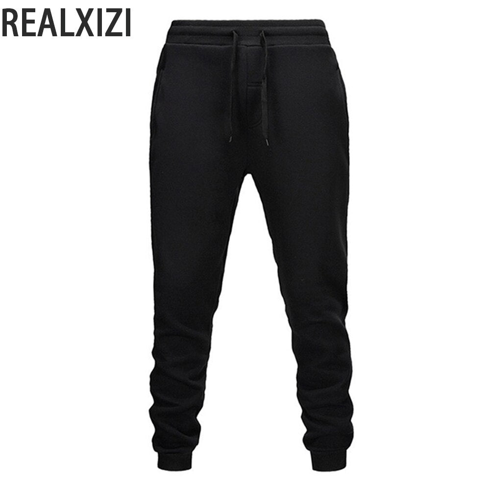 Men's Breathable Fleece Sweat Pants