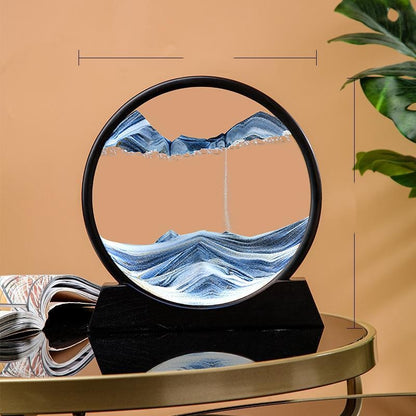 12 Inch Sand Scape Flowing Sand Art