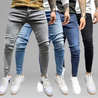 Men's Slim/Skinny Fit Cotton Jeans