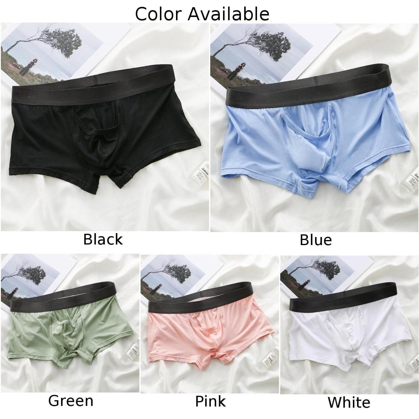 Men's Boxer Briefs Underwear