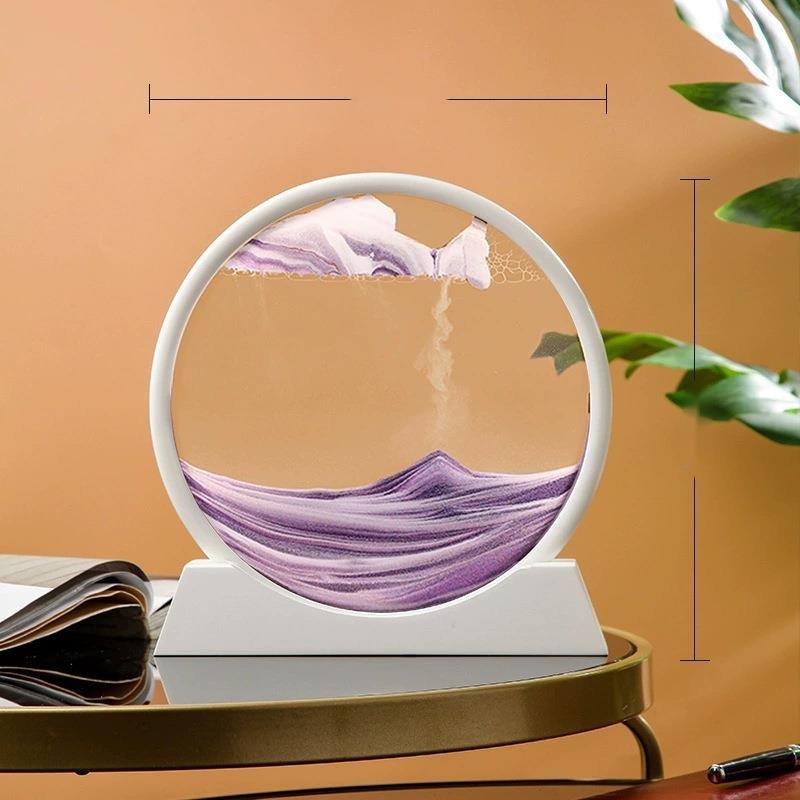 12 Inch Sand Scape Flowing Sand Art