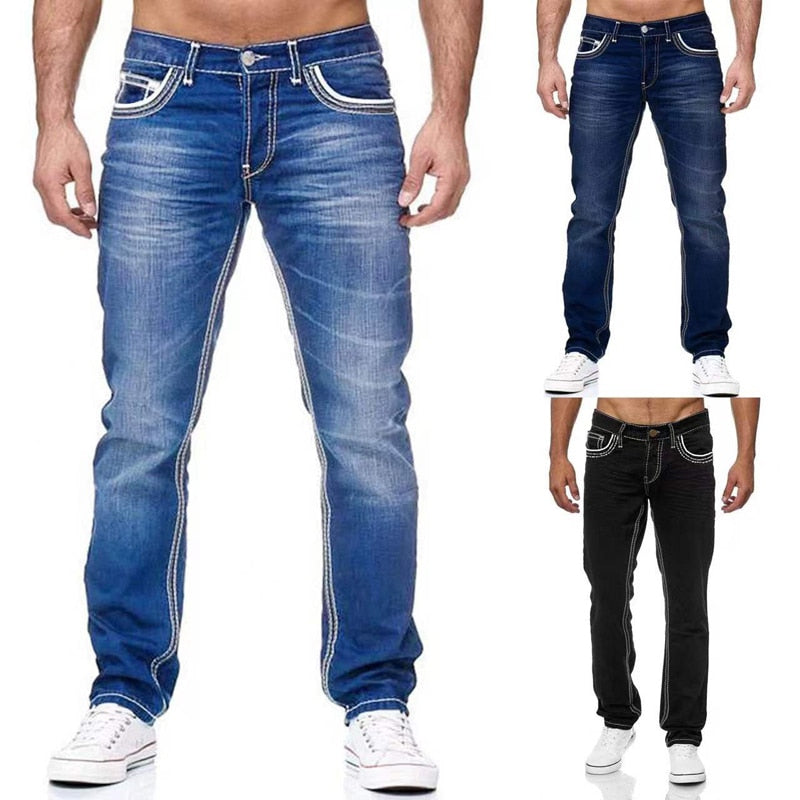 Men's Jeans Loose Fit & Straight Leg