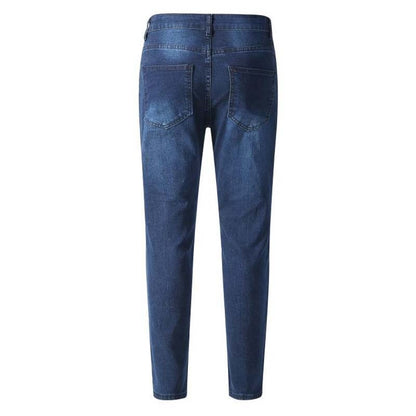 Men's Slim/Skinny Fit Cotton Jeans